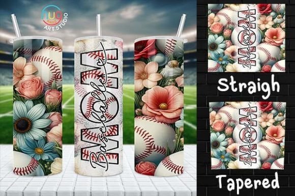Download Baseball Mom Floral Tumbler,Gift for Mom - For mom Collection