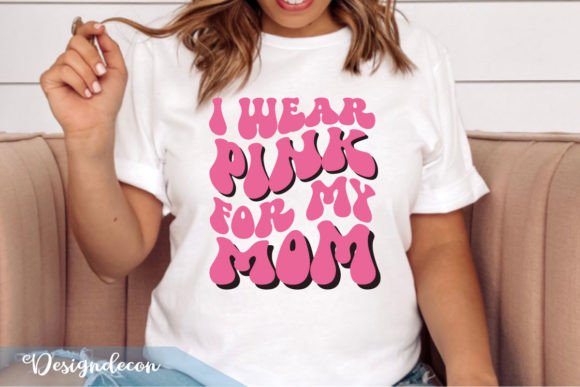 Download Pink for Mom Retro Sublimation SVG - For mom Collection